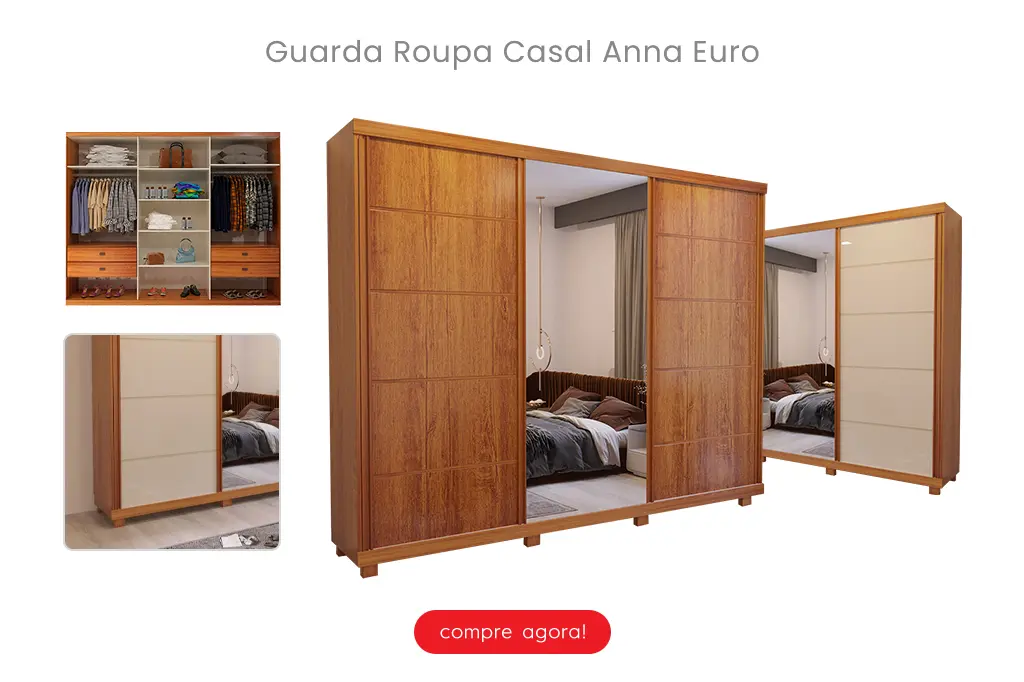 Guarda-Roupa Anna Euro